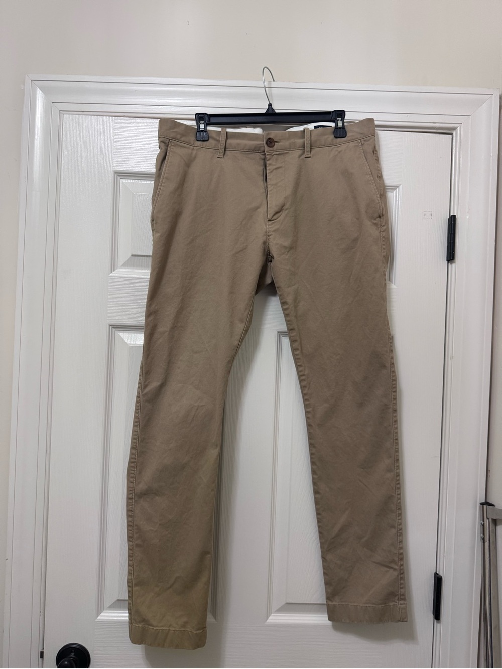 J. Crew New Men's Classic Khaki Chino Dress Pants Trousers 34 x 32 Skinny New